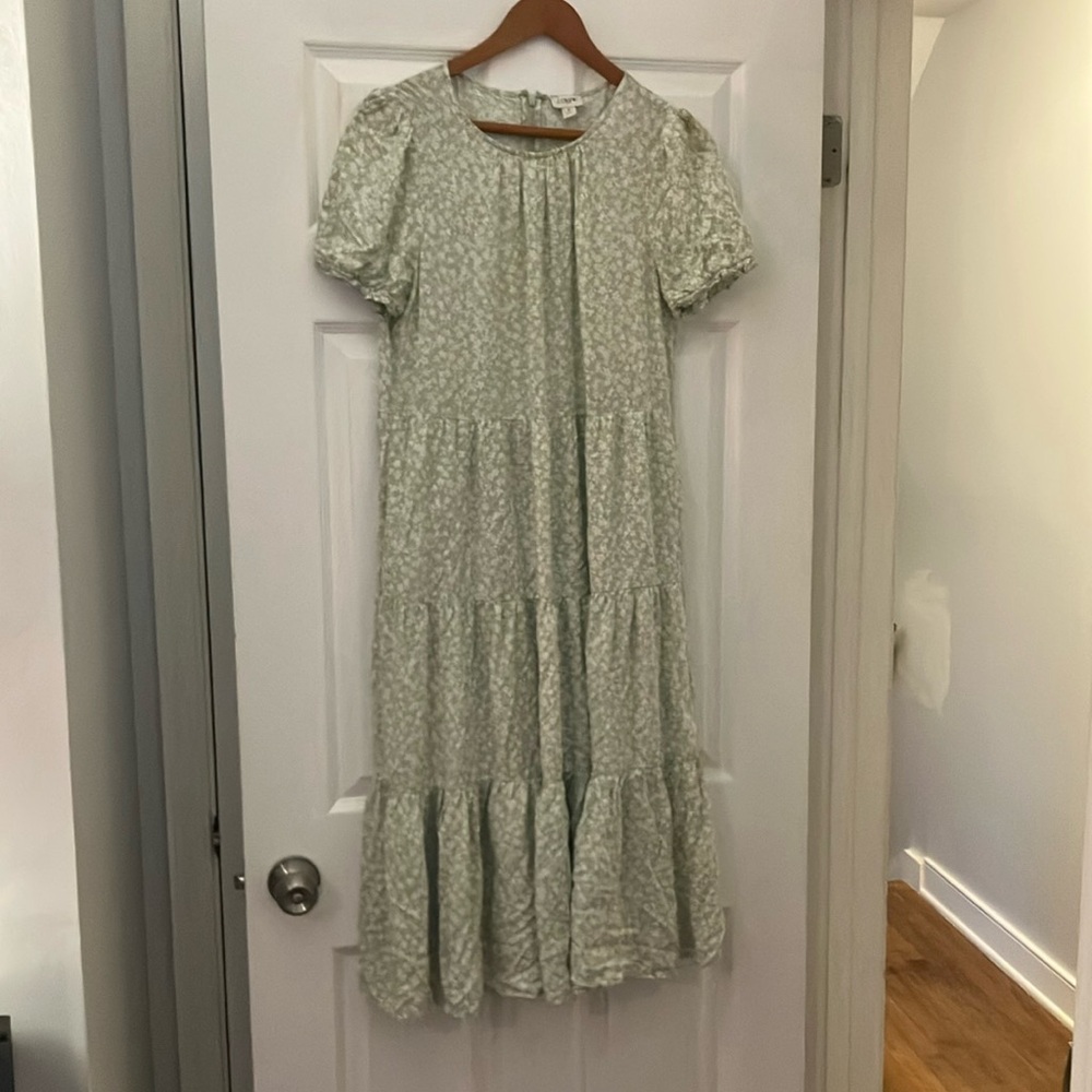 J Crew Floral Maxi Dress